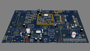 FM Transmitter PCB with Digital Monitoring System